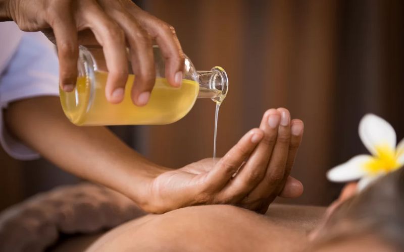 aromatherapy massage oil