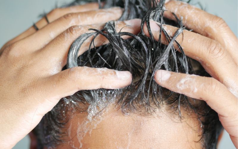 Đối với tóc nam